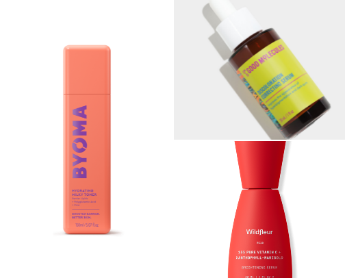 daily skincare! cover photo collage