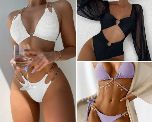 Swimsuit🩱 cover photo collage