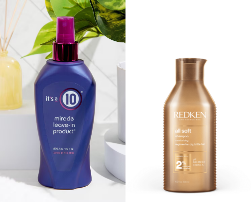 Hair Products cover photo collage