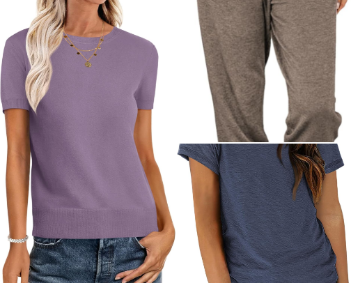 Clothes that are cute and comfortable for women after 40 cover photo collage
