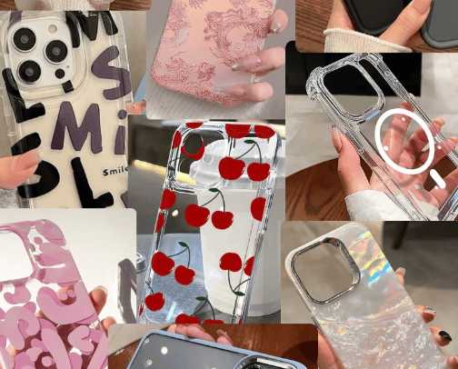 📱Unique IPHONE CASES from AliExpress cover photo collage