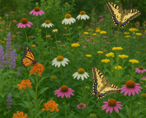 Build Your Own Butterfly Sanctuary 🦋 cover photo collage