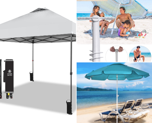 Beach Essentials cover photo collage