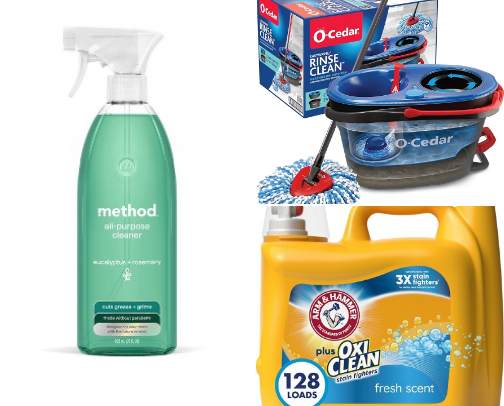 Fresh & Tidy: Cleaning Essentials cover photo collage