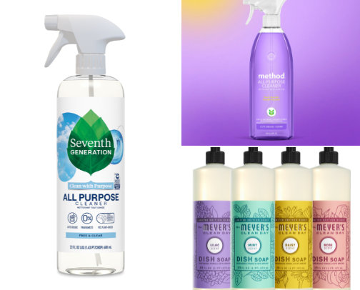 🧼 Cleaning Supplies with Safer Ingredients cover photo collage