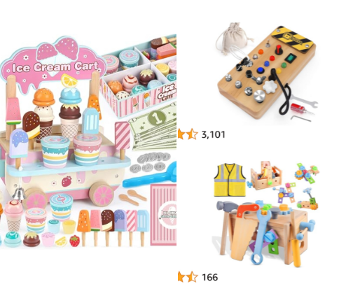 Toddler best wooden toys must have cover photo collage