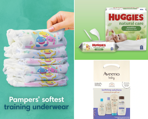 Top 20 Baby Essentials & Best Brands List with short but catchy descriptions you can use: cover photo collage