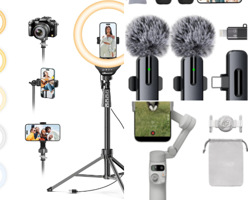 My Content Creator Essentials cover photo collage