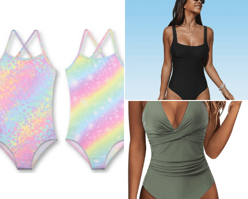 My Favortie Swimsuit List cover photo collage