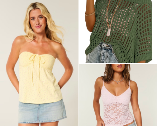 Beachy Summer Outfits cover photo collage