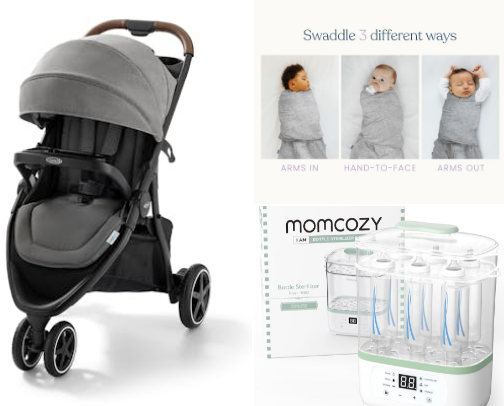 Must have Baby Registry Items🍼 cover photo collage