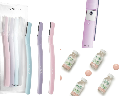 skincare products🧖‍♀️ cover photo collage