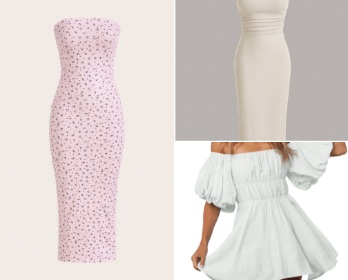 Favorite dresses cover photo collage