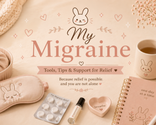 Headache and migraine relief remedies🥰 cover photo collage