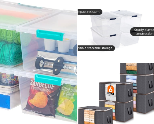 plastick store cover photo collage