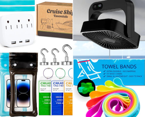 Cruise Must Haves! cover photo collage