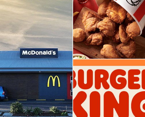 Affordable Fast Food Places cover photo collage