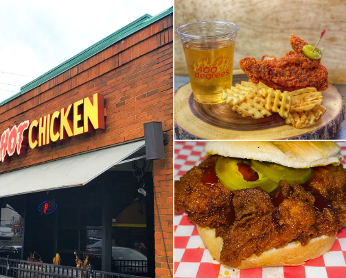 Best Hot Chicken in Nashville cover photo collage