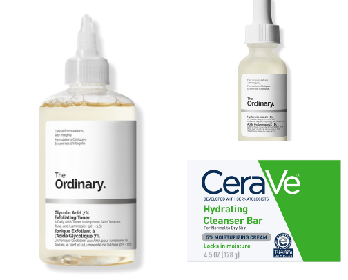 life-Changing skincare Products cover photo collage