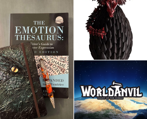 *✧･ﾟ: Essentials for the Serious Writer*✧･ﾟ: cover photo collage