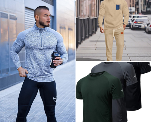 ​Premium Men's Activewear & Gym Outfits 2026


​ cover photo collage