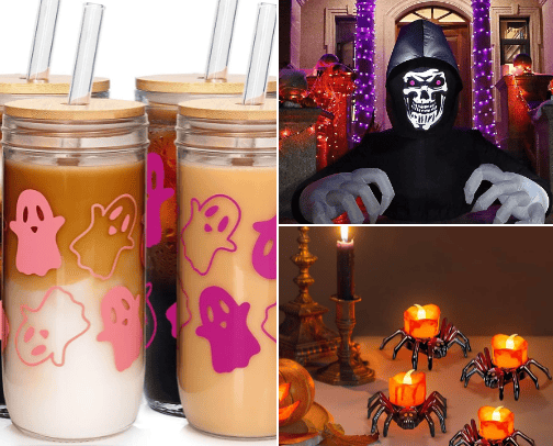 Halloween Tricks & Treats cover photo collage