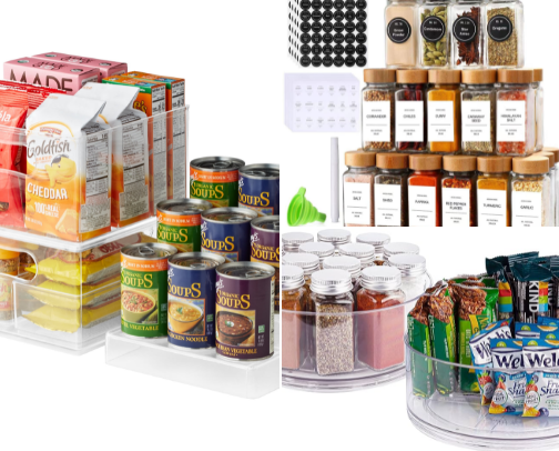 Kitchen Pantry organization musts! cover photo collage