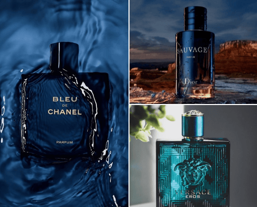 The most attractive scent for men🖤✨ cover photo collage
