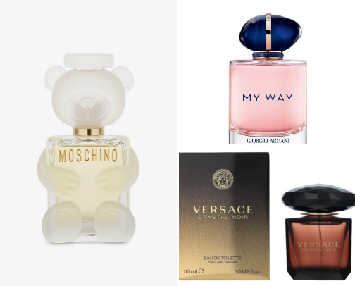perfumes 🌷🌼 cover photo collage