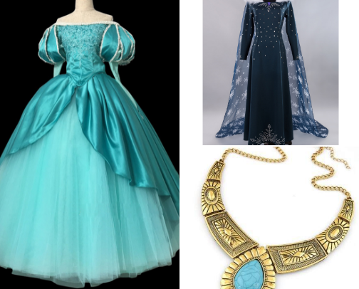 Party Princess Costume Supplies cover photo collage