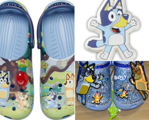 Bluey Crocs & Jibbitz™ – Fun Shoes for Every Fan! cover photo collage