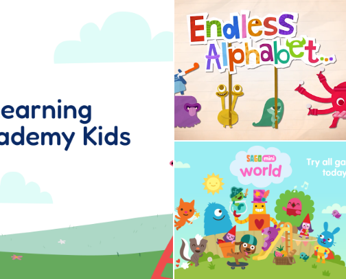 Educational Apps my Kids Love cover photo collage