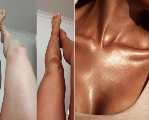 Everything You Will Need for the Perfect & Effortless Lasting Tan🤎✨ cover photo collage