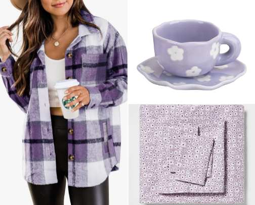 I 💜 Purple Stuff: This One's For My Purple Lovers! Everyday Essentials and Fun Purple Items to Add to Your Collection of Purple! cover photo collage