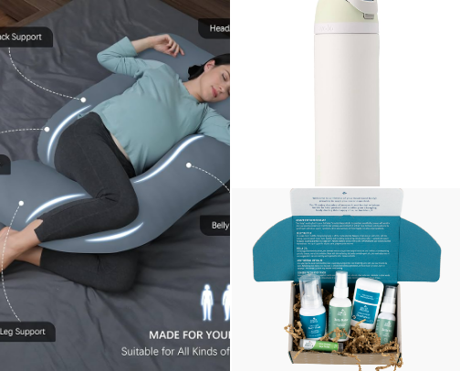 Pregnancy and Postpartum cover photo collage