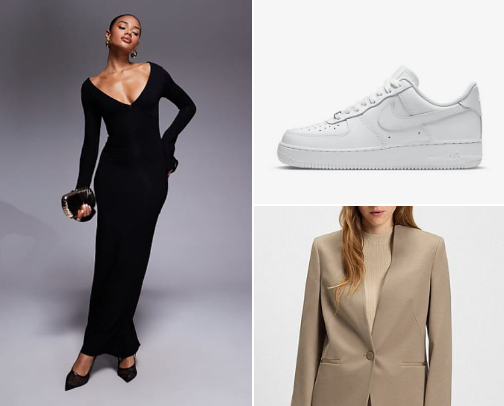 Top Fashion Picks for Style & Impact (Nike, Hugo Boss, Anthropologie, Minted, ASOS) cover photo collage