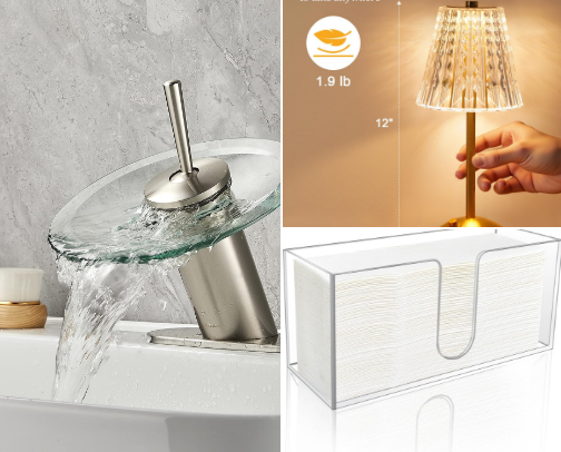 My Elegant Bathroom cover photo collage