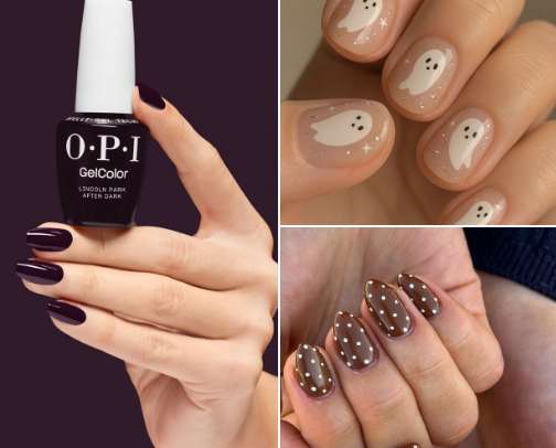 fall nail inspo🍂💌 cover photo collage