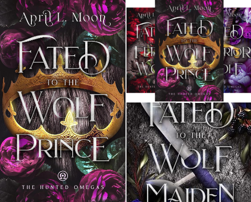 Read Online - Fated to the Wolf Prince: A Fated Mates Wolf Shifter Paranormal Romance (The Hunted Omegas Book 1) fan reading list cover photo collage