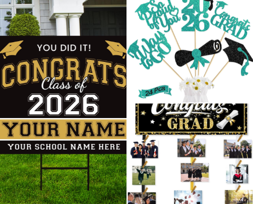 All Things Graduation cover photo collage