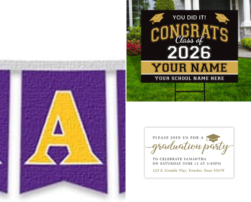 All Things Graduation cover photo collage