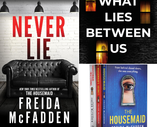 thriller book recommendations📚🧩 cover photo collage