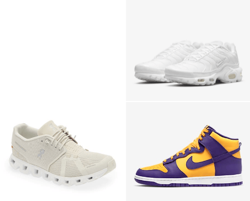 Sneakers 😍 cover photo collage