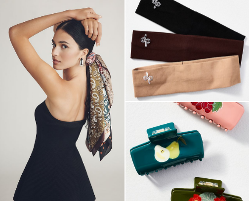 Everyday Hair Accessories cover photo collage