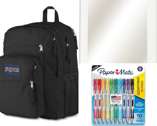 Back to school essentials cover photo collage