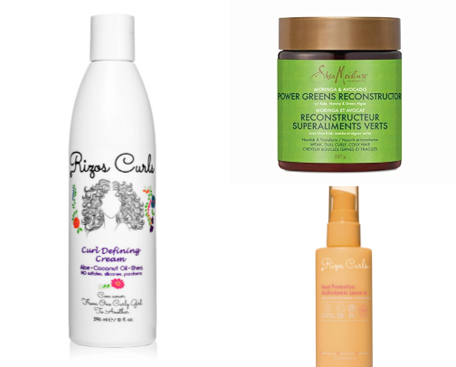Top Curly Hair Products For Dry/Damaged Hair cover photo collage