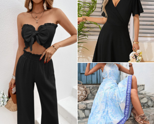 Vacay Vibes Closet 🏖️ cover photo collage