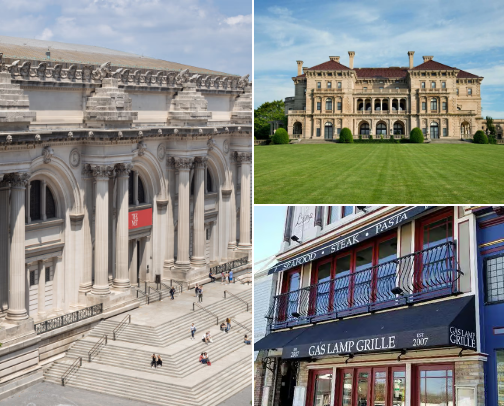 Places to visit in the U.S. cover photo collage