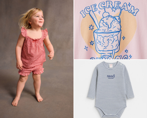 Baby & Toddler clothing cover photo collage