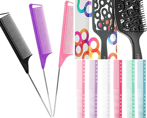 stuff i bought for cosmetology school cover photo collage